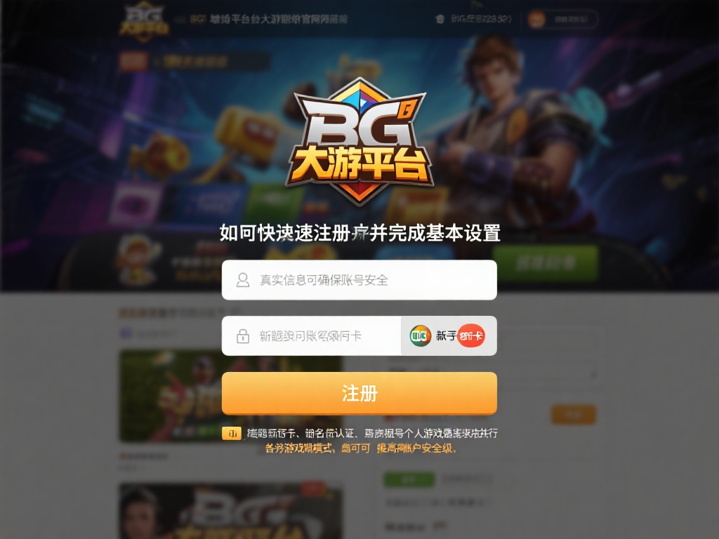 BG大游平台官网全方位新手指南:轻松从入门到精通 如何快速注册并完成基本设置
注册流程:
新手玩