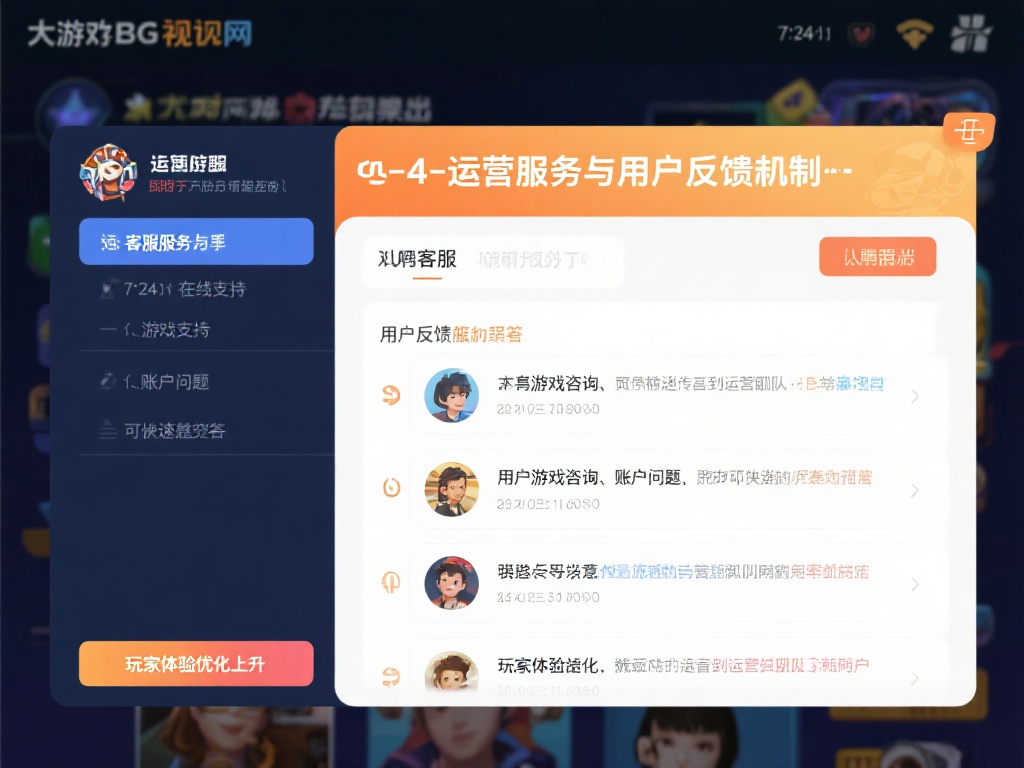 四、运营服务与用户反馈机制
*在客服服务方面，大